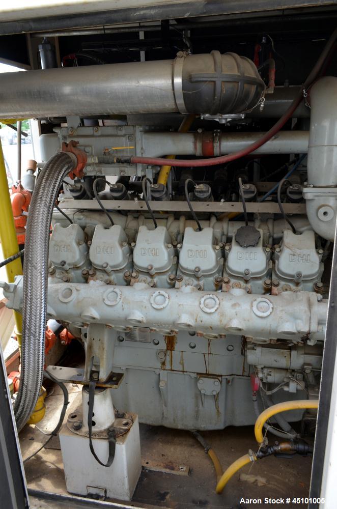 Used Hess Microgen / Doosan 400 kW Continuous Rated Natural Gas Generator Set