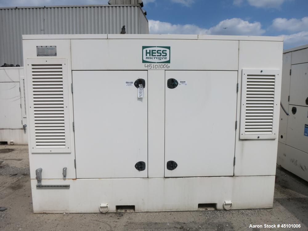 Used Doosan 400 kW Natural Gas Generator Set, Continuous Rated Packaged by Hess
