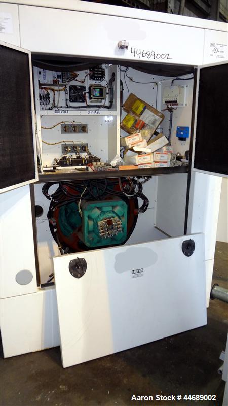 Unused-Hess Microgen 400 kW continuous rated natural gas generator set. Dawoo engine model GV222 TI 22 liter SN-EEYOA200217. 3/60/480V. 800 Amp main-line circuit breaker. New Basler 2020 control pane...