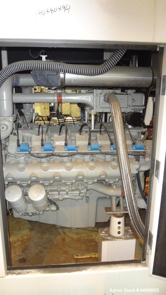 Unused-Hess Microgen 400 kW continuous rated natural gas generator set. Dawoo engine model GV222 TI 22 liter SNEEYOA200216. 3/60/480V. 800 Amp main-line circuit breaker. New Basler 2020 control panel...
