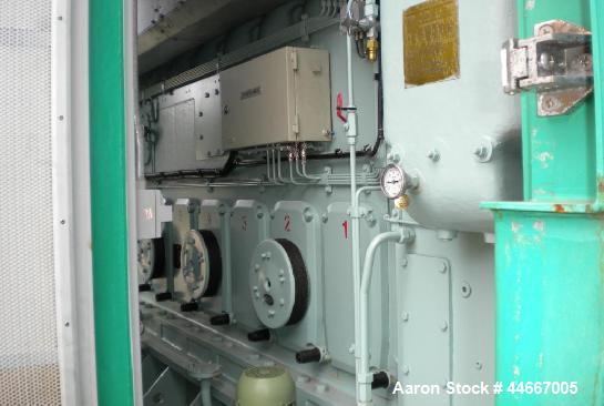 Unused-Hyundai HFP Power Generator 1.4 mW, 60 Hz.  Equipped with a Hyundai 9H21/32 HFO engine, 1400 kW, 4160V, 60 Hz, 900 rpm.  Including engine, generator, control panel and enclosure.