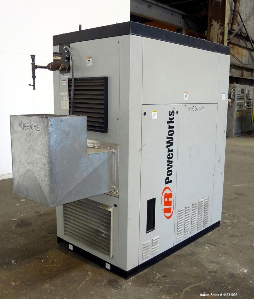 Used Ingersoll-Rand PowerWorks 70 kW microturbine natural gas generator, model