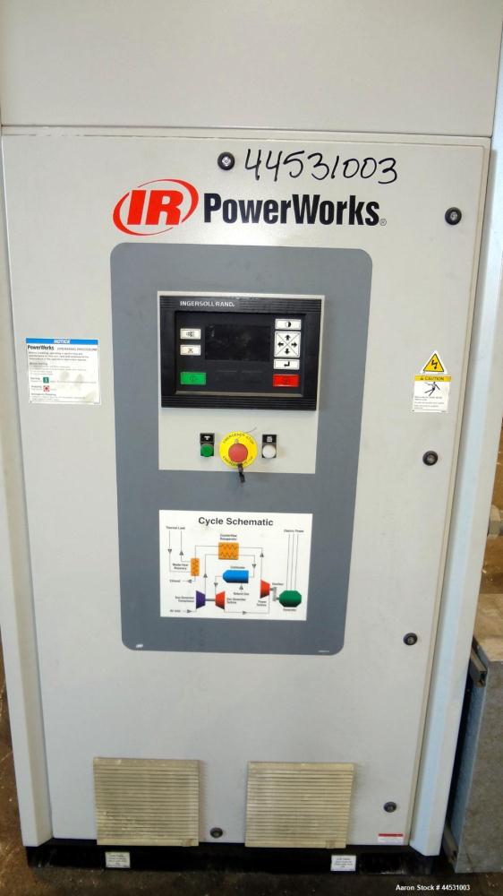 Used I-R PowerWorks 70 kW microturbine / natural gas generator, model 70LM.