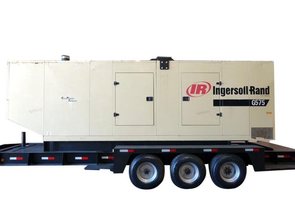 Used Ingersoll Rand G575 504 kW Standby Portable Diesel Generator Set