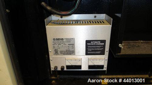Used Ingersoll Rand 80 kW Standby (68 kW Prime) Natural Gas Generator Set. IR Model N80, Serial 350811UK0A41. GM Vortec 8.1L engine, serial 8.1L-08850. 3/60/277/480V. 150 Amp mainline circuit breaker...