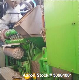 Used Jenbacher CHP Diesel Generator