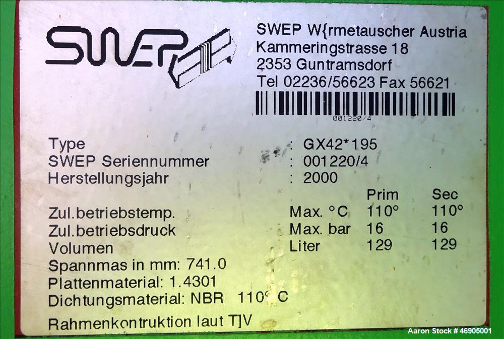 Used Jenbacher 2000 kW natural gas generator. Jenbacher J616GS engine