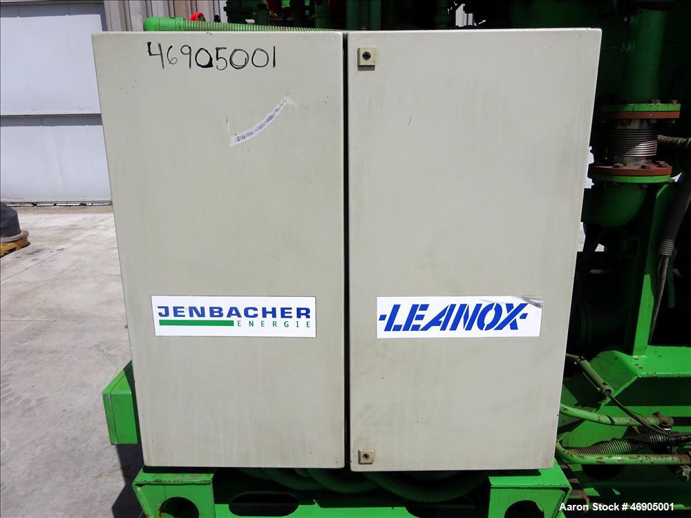 Used Jenbacher 2000 kW natural gas generator. Jenbacher J616GS engine