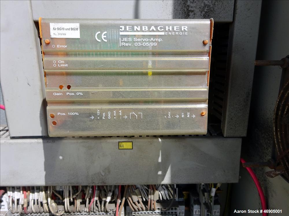 Used Jenbacher 2000 kW natural gas generator. Jenbacher J616GS engine