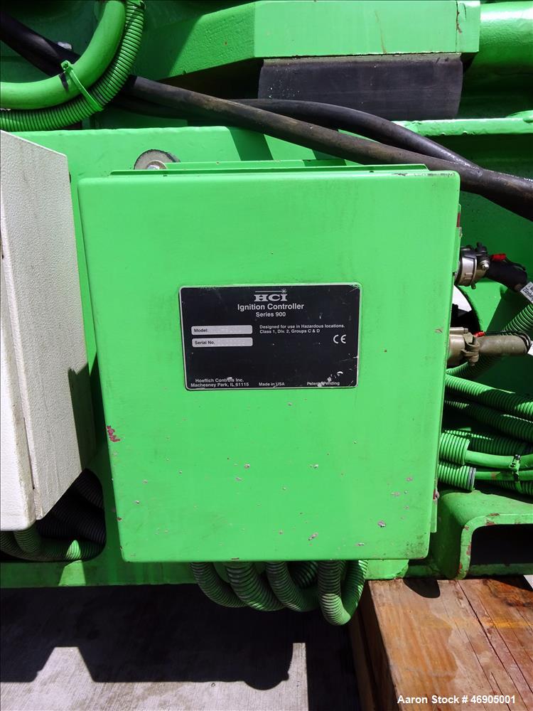 Used Jenbacher 2000 kW natural gas generator. Jenbacher J616GS engine