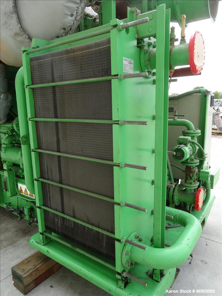 Used Jenbacher 2000 kW natural gas generator. Jenbacher J616GS