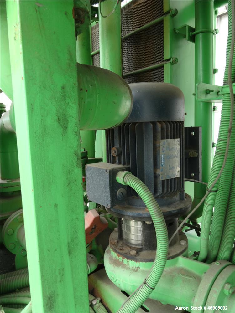 Used Jenbacher 2000 kW natural gas generator. Jenbacher J616GS