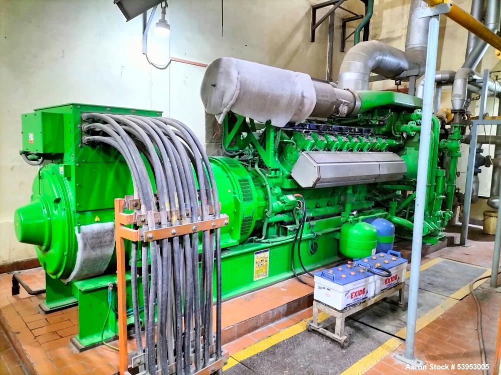 Used Jenbacher JGS-416 GS-N L Natural Gas Generator – 1203 kW, 50Hz, Built 2018