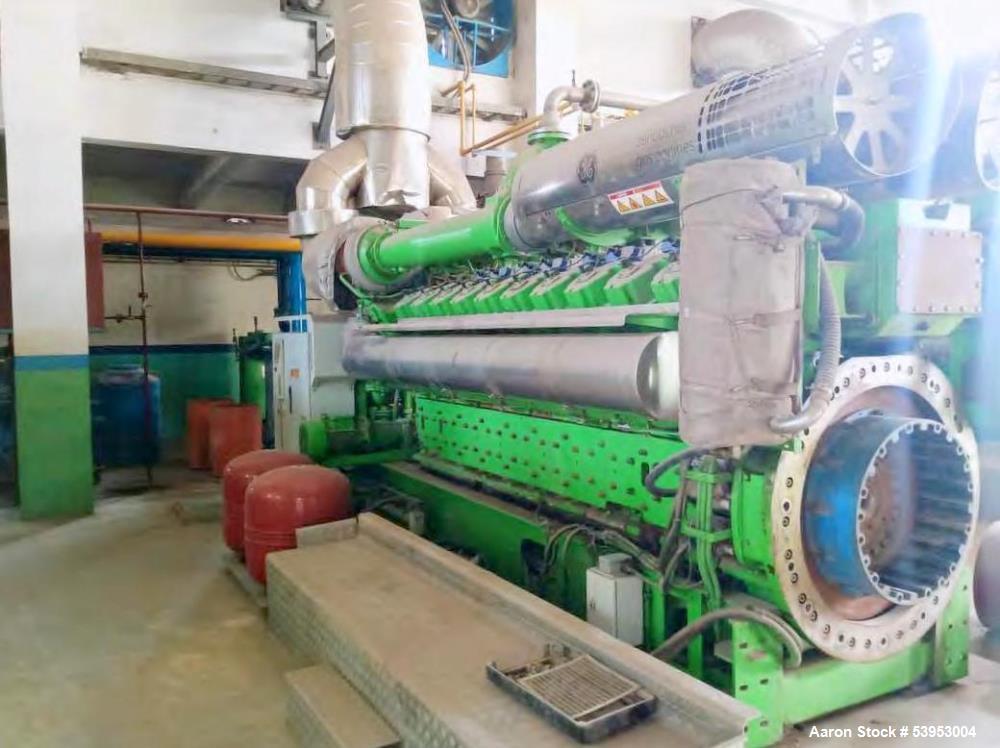 Used Jenbacher JGS 620F Generator System – 6.712 MW Total, 11kV, 20K/23K Hours, Natural Gas, 2012