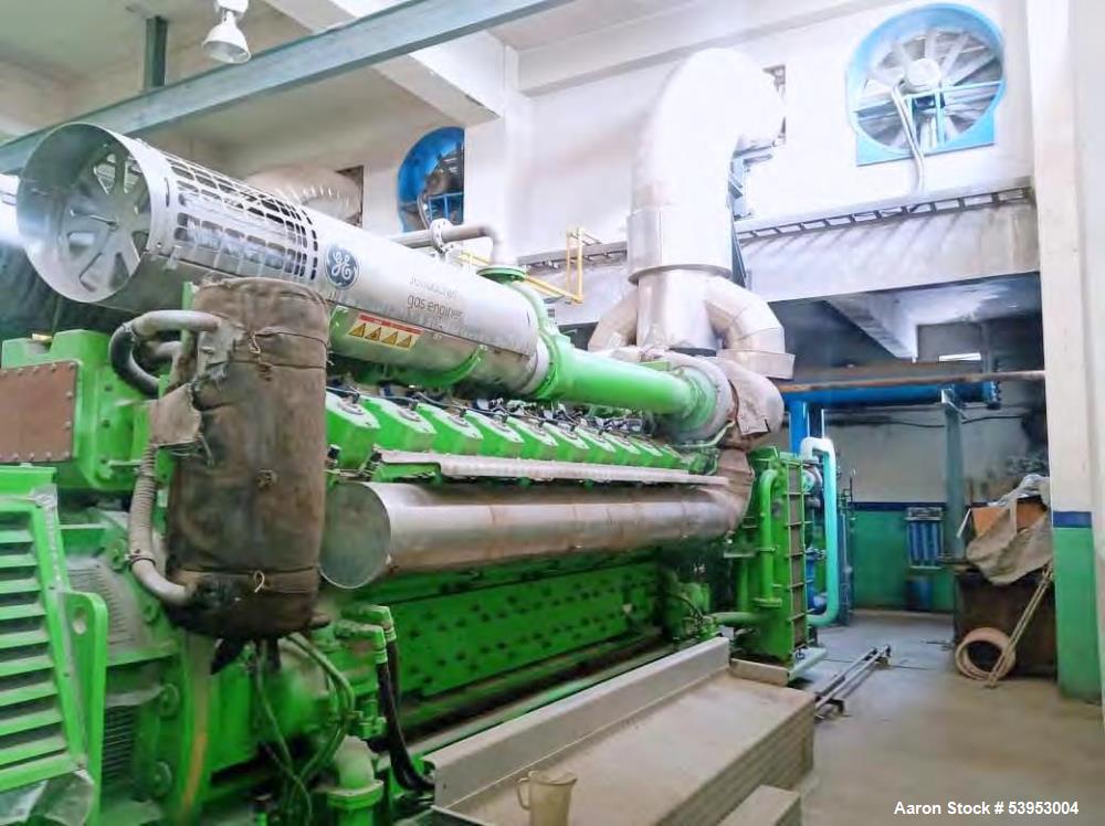 Used Jenbacher JGS 620F Generator System – 6.712 MW Total, 11kV, 20K/23K Hours, Natural Gas, 2012