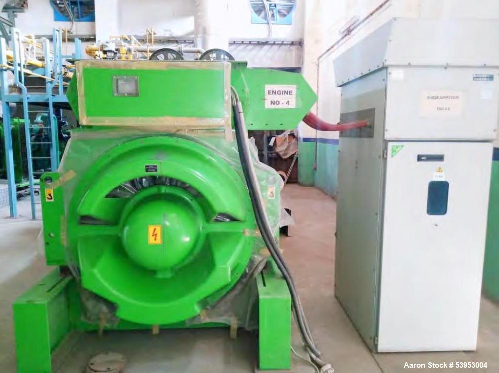 Used Jenbacher JGS 620F Generator System – 6.712 MW Total, 11kV, 20K/23K Hours, Natural Gas, 2012