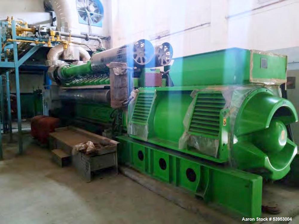 Used Jenbacher JGS 620F Generator System – 6.712 MW Total, 11kV, 20K/23K Hours, Natural Gas, 2012