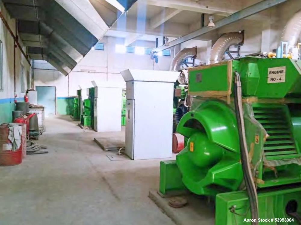 Used Jenbacher JGS 620F Generator System – 6.712 MW Total, 11kV, 20K/23K Hours, Natural Gas, 2012