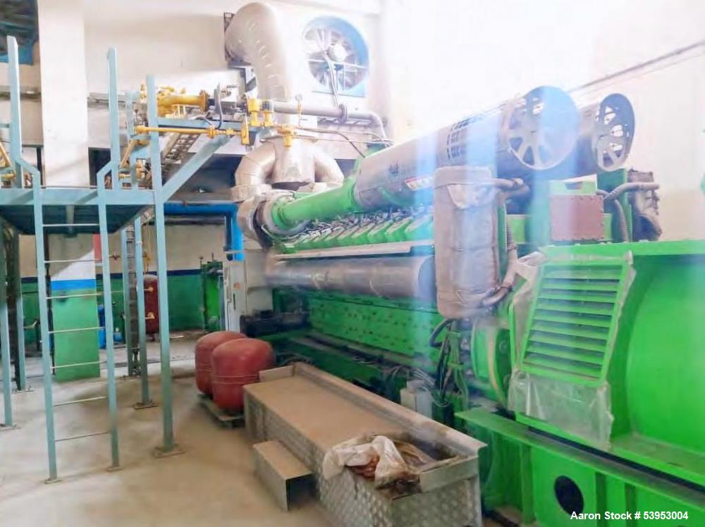 Used Jenbacher JGS 620F Generator System – 6.712 MW Total, 11kV, 20K/23K Hours, Natural Gas, 2012