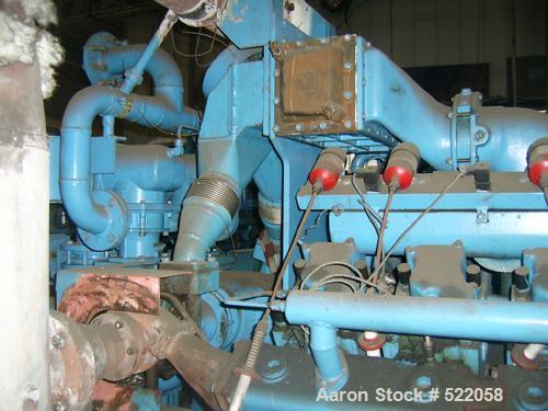 USED: Jenbacher 360 kw natural gas generator. Motor gype JW 212 G2.Heat exchange cooled. Stamford/Newage 427 kva, 360 kw, 277/480 volt,3 phase, speed 1800. Woodward governors. Came out of a co-gen pl...