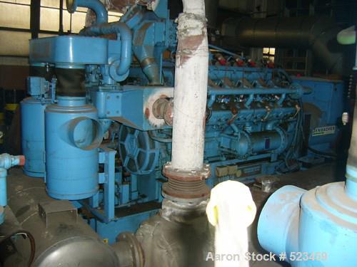 USED: Jenbacher 360 kw natural gas generator. Motor gype JW 212 G2.Heat exchange cooled. Stamford/Newage 427 kva, 360 kw, 277/480 volt,3 phase, speed 1800. Woodward governors. Came out of a co-gen pl...