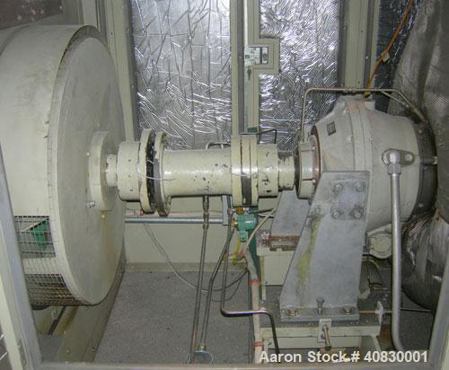 Used Solar/Saturn 1000 kW Gas Turbine Generator Set, Diesel Fueled, Model KS22673, Assembly 37061, Serial #8425602. 3/60/480V.  New engine installed 1998 with 616 actual hours, total set hours are 78...