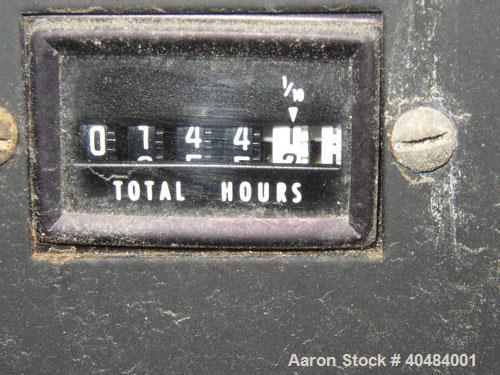 Used Cummins 1250 kW diesel generator set, 3/60/277-480V, engine model KTA-50-63, engine number 33116930, 1850 hp @ 1800 rpm, ACGE alternator model CC734A, serial #W6420-02.  Circuit breaker.  Weathe...