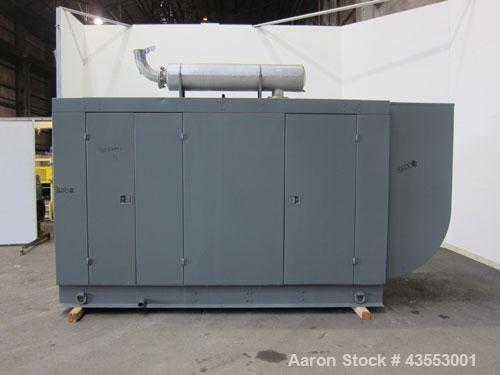 Used Katolight 250 kW Natural Gas Generator Set, model 250FR24, serial #8052011, Cummins model GTA855B engine rated 383 hp @ 1800 rpm, serial #11839337. 3/60/277/480V. 400 Amp main line circuit break...