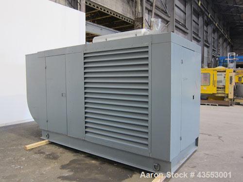 Used Katolight 250 kW Natural Gas Generator Set, model 250FR24, serial #8052011, Cummins model GTA855B engine rated 383 hp @ 1800 rpm, serial #11839337. 3/60/277/480V. 400 Amp main line circuit break...