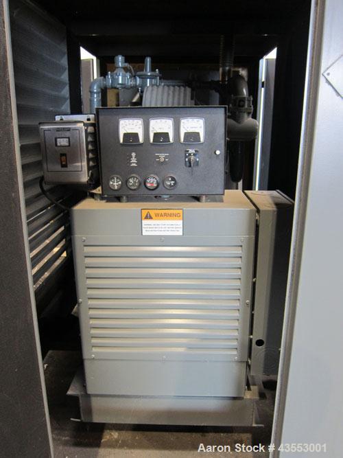 Used Katolight 250 kW Natural Gas Generator Set, model 250FR24, serial #8052011, Cummins model GTA855B engine rated 383 hp @ 1800 rpm, serial #11839337. 3/60/277/480V. 400 Amp main line circuit break...