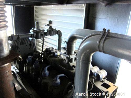 Used Katolight 250 kW Natural Gas Generator Set, model 250FR24, serial #8052011, Cummins model GTA855B engine rated 383 hp @ 1800 rpm, serial #11839337. 3/60/277/480V. 400 Amp main line circuit break...