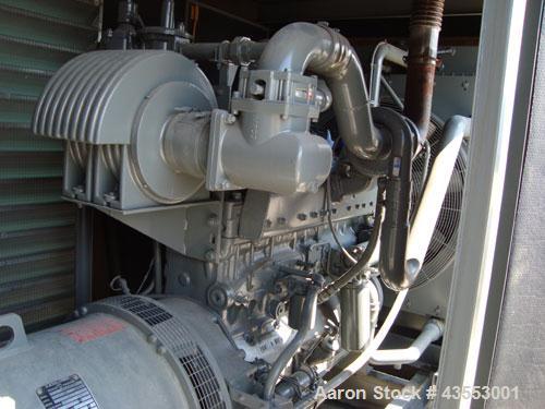 Used Katolight 250 kW Natural Gas Generator Set, model 250FR24, serial #8052011, Cummins model GTA855B engine rated 383 hp @ 1800 rpm, serial #11839337. 3/60/277/480V. 400 Amp main line circuit break...