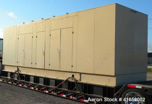 Used Katolight 1250 kW Stand By / 1120 Prime Rated Diesel Generator Set. Katolight generator set model D1250FRY4. Mitsubishi model S12R PTA 2 engine rated 1972 HP @ 1800 RPM, turbocharged-aftercooled...