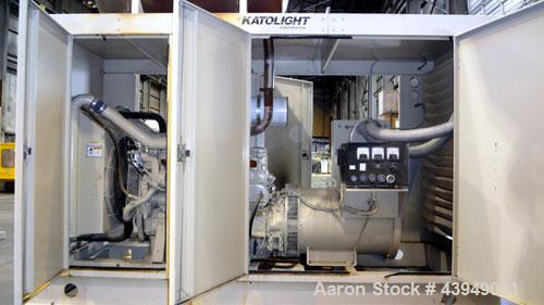 Used Katolite 250 kW standby (220kW Prime) diesel generator set, model D250FPV4, SN-LM23961385193-1002. Volvo TAD1031GE engine 381 HP @ 1800 RPM, SN-2100318383. 3/60/120/208V reconnectable to other v...