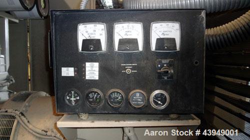Used Katolite 250 kW standby (220kW Prime) diesel generator set, model D250FPV4, SN-LM23961385193-1002. Volvo TAD1031GE engine 381 HP @ 1800 RPM, SN-2100318383. 3/60/120/208V reconnectable to other v...
