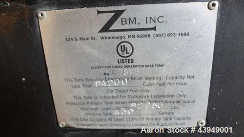 Used Katolite 250 kW standby (220kW Prime) diesel generator set, model D250FPV4, SN-LM23961385193-1002. Volvo TAD1031GE engine 381 HP @ 1800 RPM, SN-2100318383. 3/60/120/208V reconnectable to other v...