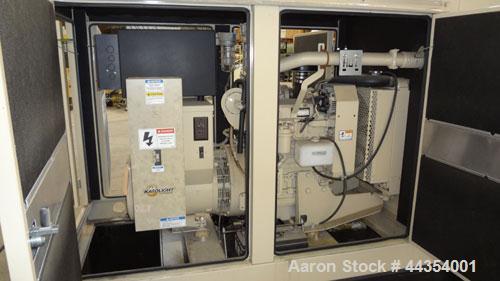 Used Katolight 25 kW standby (20kW prime) diesel generator set model D25FDJ4T2, SN-140382. John Deere model 4042TF270 engine rated 48 HP @ 1800 RPM, emissions EPA Tier 2 certified. UL 2200 package. 1...