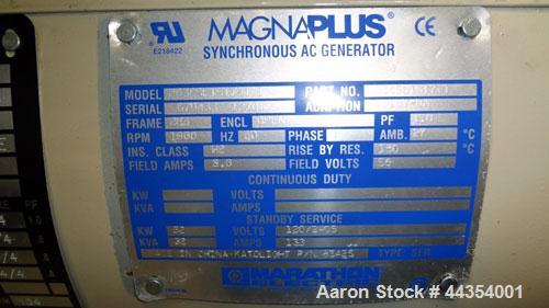 Used Katolight 25 kW standby (20kW prime) diesel generator set model D25FDJ4T2, SN-140382. John Deere model 4042TF270 engine rated 48 HP @ 1800 RPM, emissions EPA Tier 2 certified. UL 2200 package. 1...