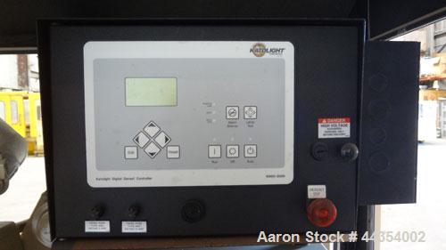 Used Katolight 25 kW standby (20kW prime) diesel generator set model D25FDJ4T2 SN-140381-0107. John Deere model 4042TF270 engine rated 48 HP @ 1800 RPM, emissions EPA Tier 2 certified. UL 2200 packag...