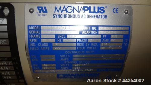 Used Katolight 25 kW standby (20kW prime) diesel generator set model D25FDJ4T2 SN-140381-0107. John Deere model 4042TF270 engine rated 48 HP @ 1800 RPM, emissions EPA Tier 2 certified. UL 2200 packag...