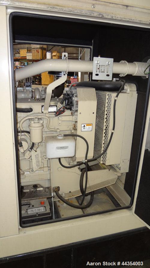 Used Katolight 25 kW standby (20kW prime) diesel generator set model D25FDJ4T2 SN-140983-0107. John Deere model 4042TF270 engine rated 48 HP @ 1800 RPM, emissions EPA Tier 2 certified. UL 2200 packag...