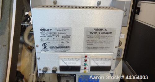Used Katolight 25 kW standby (20kW prime) diesel generator set model D25FDJ4T2 SN-140983-0107. John Deere model 4042TF270 engine rated 48 HP @ 1800 RPM, emissions EPA Tier 2 certified. UL 2200 packag...