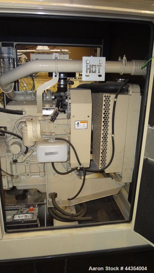 Used Katolight 25 kW Standby (20kW Prime) Diesel Generator Set, model D25FDJ4T2, serial #140913-0107. John Deere model 4042TF270 engine rated 48 hp @ 1800 rpm, emissions EPA Tier 2 certified. UL 2200...