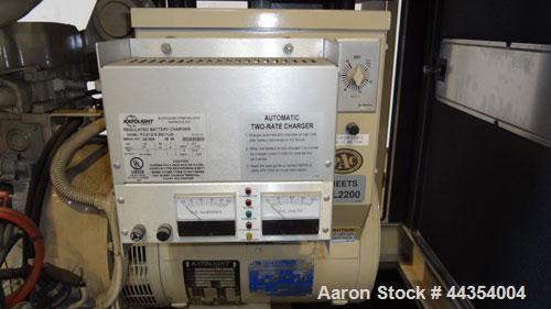 Used Katolight 25 kW Standby (20kW Prime) Diesel Generator Set, model D25FDJ4T2, serial #140913-0107. John Deere model 4042TF270 engine rated 48 hp @ 1800 rpm, emissions EPA Tier 2 certified. UL 2200...