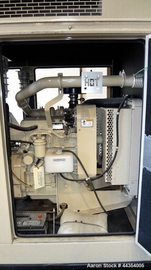 Used Katolight 25 kW standby (20kW prime) diesel generator set model D25FDJ4T2 SN-140911-0107. John Deere model 4042TF270 engine rated 48 HP @ 1800 RPM, emissions EPA Tier 2 certified. UL 2200 packag...