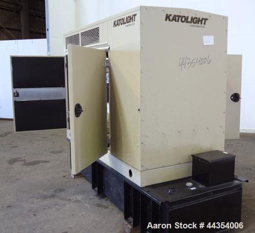 Used Katolight 25 kW standby (20kW prime) diesel generator set model D25FDJ4T2 SN-140919-0107. John Deere model 4042TF270 engine rated 48 HP @ 1800 RPM, emissions EPA Tier 2 certified. UL 2200 packag...