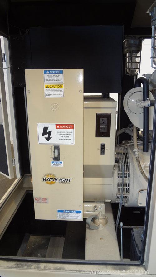 Used Katolight 25 kW standby (20kW prime) diesel generator set model D25FDJ4T2 SN-140919-0107. John Deere model 4042TF270 engine rated 48 HP @ 1800 RPM, emissions EPA Tier 2 certified. UL 2200 packag...