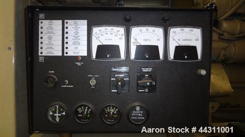 Used Katolight 400 kW Standby (350 kW prime) Diesel Generator Set, model D400FRV4, Serial #LM235869. Volvo model TWD1630GP engine rated 605 hp @ 1800 rpm. 3/60/277/480V. 600 Amp main-line circuit bre...
