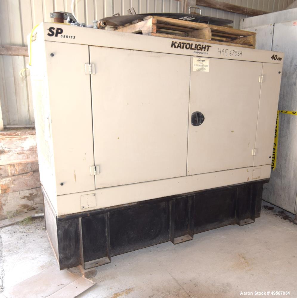 Used- John Deere / Katolight 40 kW Standby Diesel Generator Set