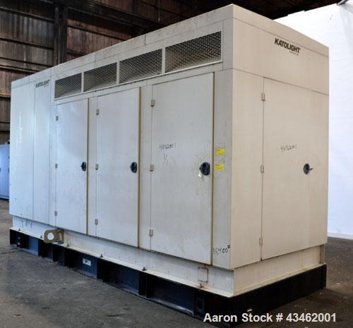 Used Katolight 415 kW diesel generator set, model D415FRJ4, SN-WA537840-97232-0304, John Deere model 6125HF070 engine, EPA tier II certified, SN-RG6125H039104. 3/60/277-480V. 600 Amp main-line circui...